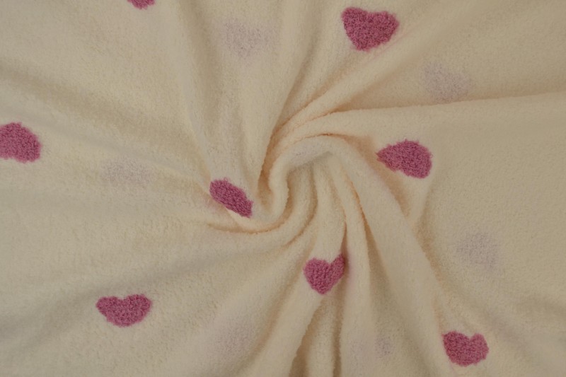 teddy towelling embroidered 03-02