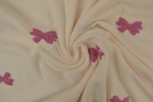 teddy towelling embroidered 04-02