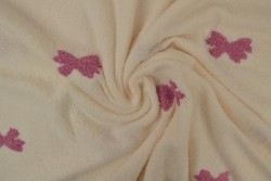 teddy towelling embroidered 04-02