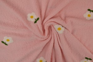 teddy towelling embroidered 06-04