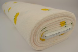 teddy towelling embroidered 07-02