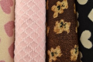 Teddy fur prints
