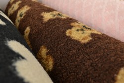 Teddy fur prints