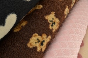 Teddy fur prints