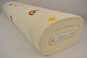teddy towelling embroidered 02-22