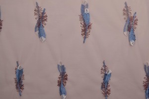 Mesh embroidered 02-01
