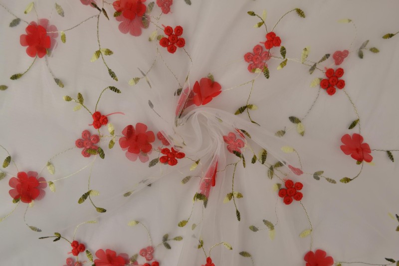 Mesh floral 01-12