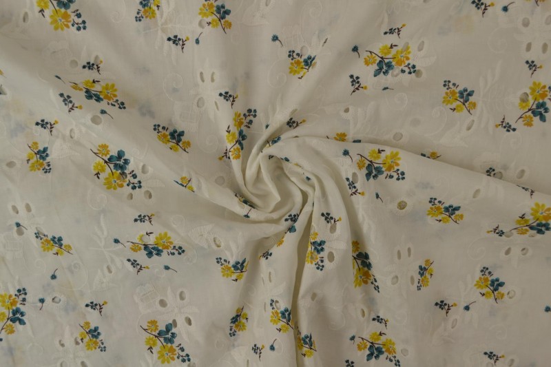 Cotton embroidery print 03