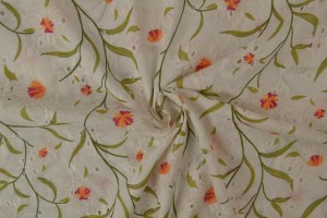Cotton embroidery print 10