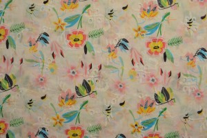 Cotton embroidery print 11