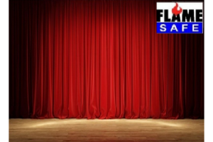 Cotton Fabric FLAME RETARDANT + 300 CM WIDTH!