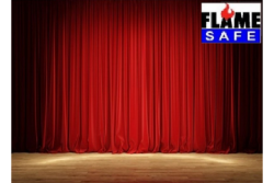 Cotton Fabric FLAME RETARDANT + 300 CM WIDTH!
