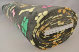 Coral fleece print 80-02