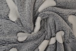 Coral fleece print 81-01