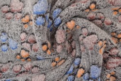 Coral fleece print 82-04