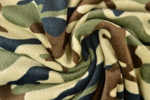 Coral fleece print 89-01