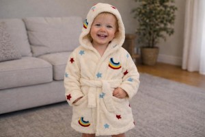 Teddy Towelling Embroidered
