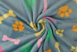 Coral fleece print 80-04