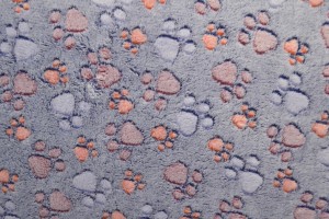 Coral fleece print 82-05