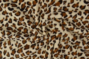 Coral fleece print 195-01