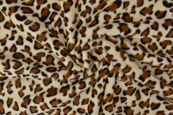 Coral fleece print 195-01
