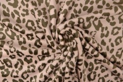 Coral fleece print 191-01