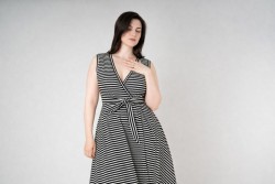 Cotton Jersey ''Brushed stripes''