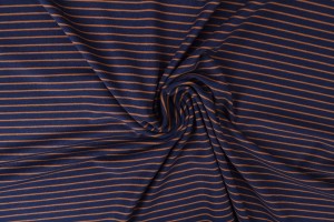 Cotton jersey brushed stripes 01-02