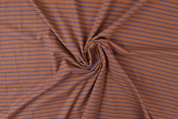 Cotton jersey brushed stripes 01-04