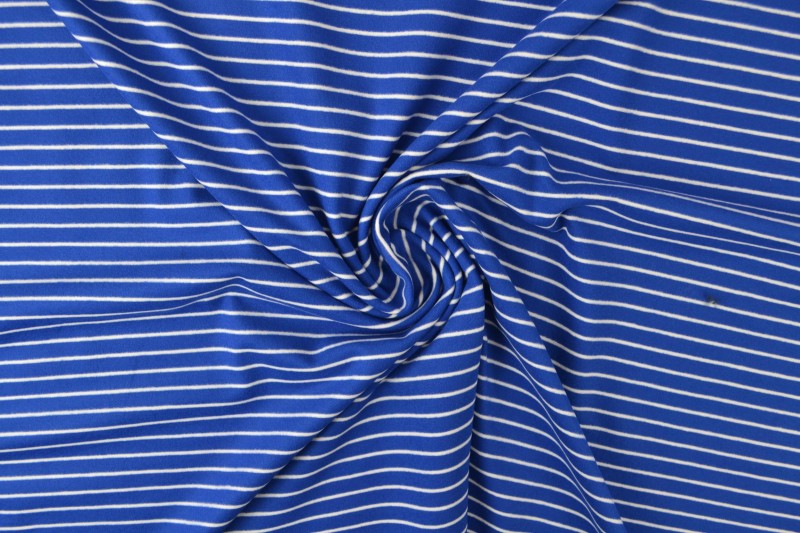 Cotton jersey brushed stripes 01-07