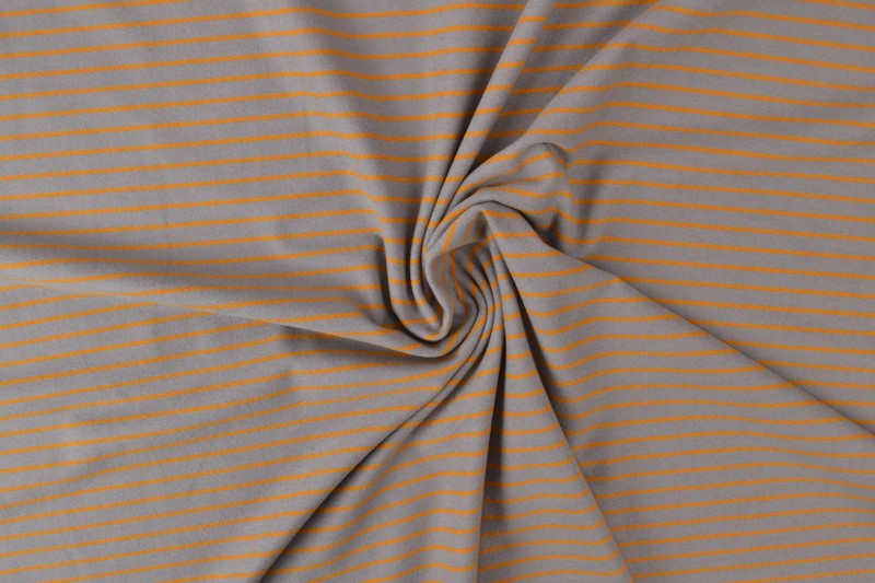 Cotton jersey brushed stripes 01-08