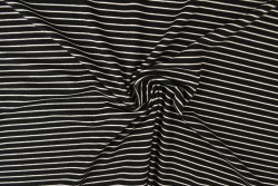 Cotton jersey brushed stripes 01-09