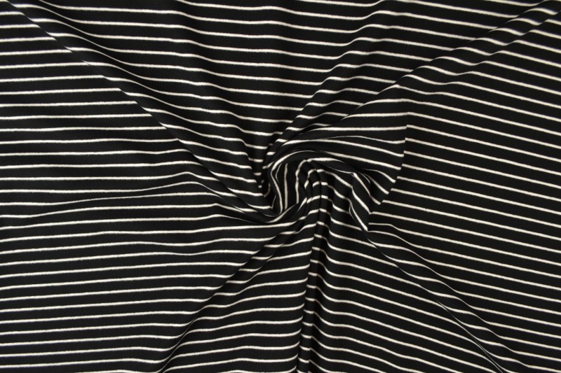 Cotton jersey brushed stripes 01-09