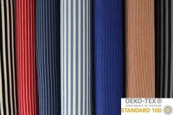 Cotton Jersey ''Brushed stripes''