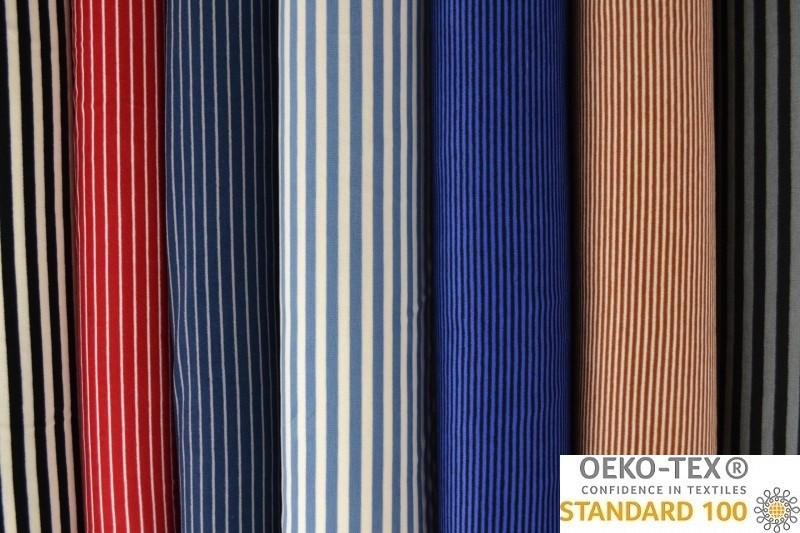 Cotton Jersey ''Brushed stripes''