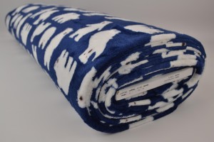 Coral fleece print 194-01