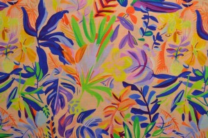 Linen fashion print 07-02