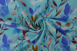 Linen fashion print 10-01