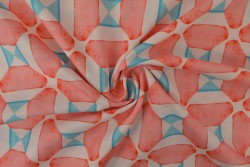 Linen fashion print 11-01