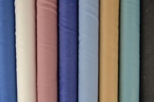 Color card denim-look shine