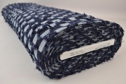 Denim fashion 01-03 checks frayed