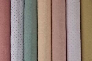 Color card muslin dobby