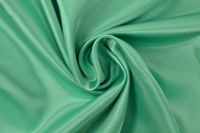 Satin 14 mint green