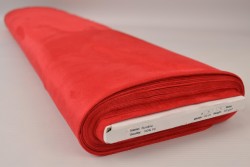Suedine 19 cherry red