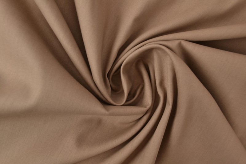 Cotton poplin 69 taupe