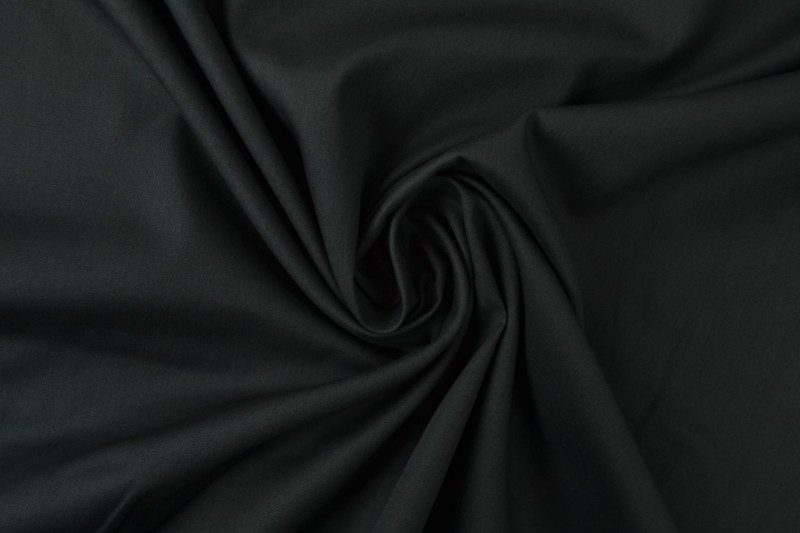 Cotton poplin 03 black