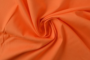 Cotton poplin 10 orange