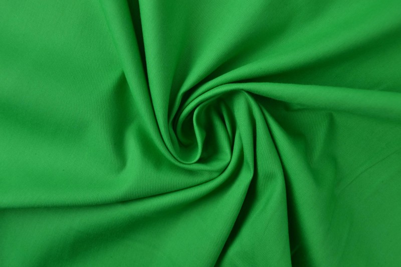 Cotton poplin 11 green
