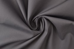 Cotton poplin 17 dark grey