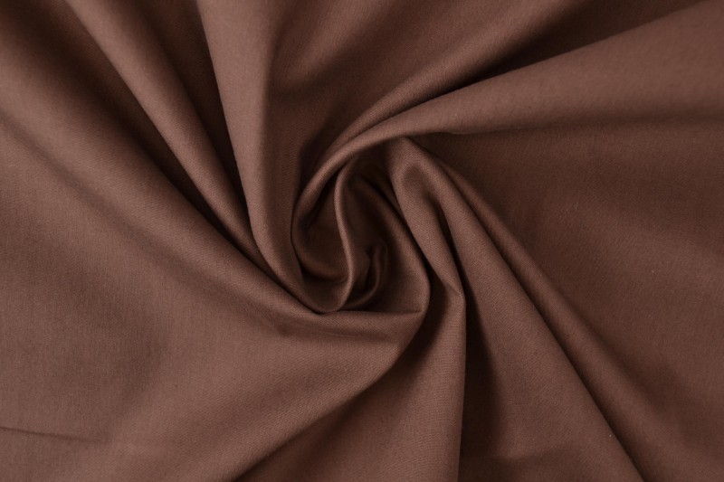 Cotton poplin 43 brown